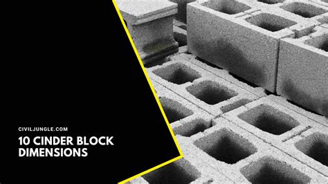 Exploring Cinder Block Dimensions: Sizes and Uses in Construction