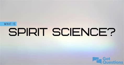 Image result for Spirit Science Time