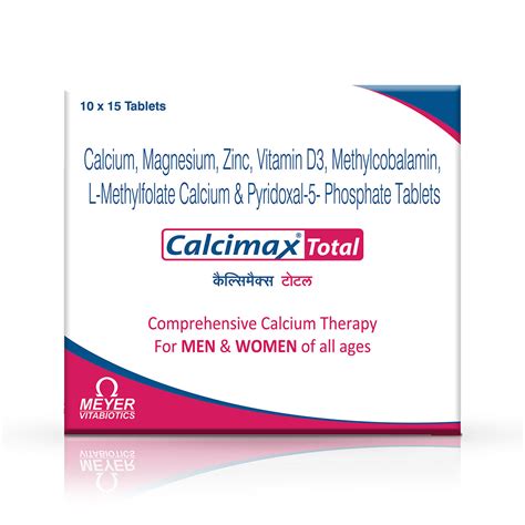 Calcium Supplement - Buy Calcimax 500 | Vitabiotics India