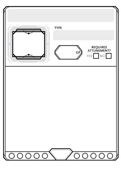 D&D Magic Item Card Generator