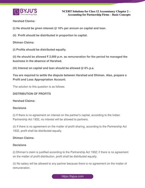 Acccounts Class 12 Chapter 2 Practical Problems 的图像结果