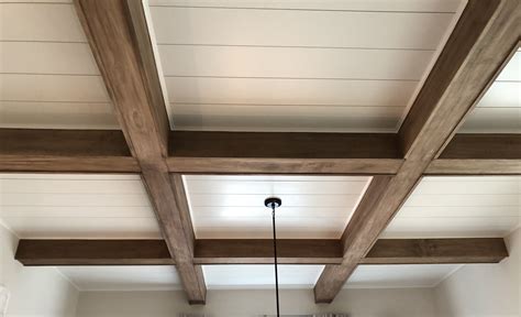 Shiplap Ceiling With Beams at Michelle Baldwin blog