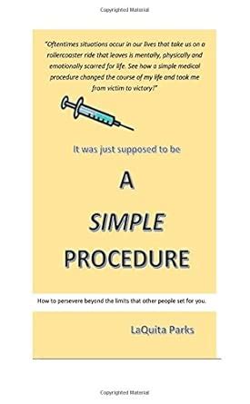 A Simple Procedure : Parks, LaQuita: Amazon.in: Books