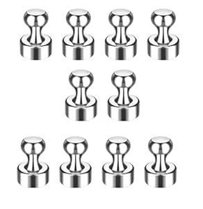Buy SYGA Set of 10 Neodymium Magnets with a Storage Box for Kitchen ...
