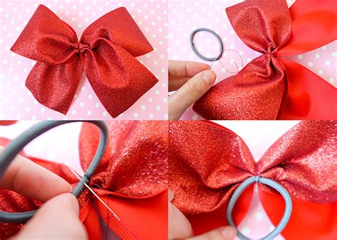 How to Make Cheer Bows Easy 的图像结果