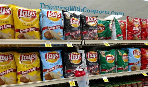 Schnucks Lays Family Size Chips - Tinkering with Coupons (& More)
