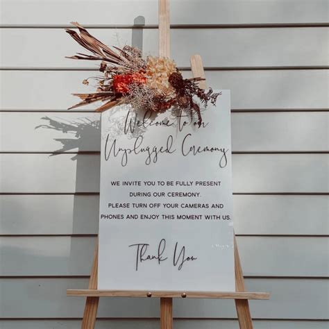 Unplugged Wedding Ceremony Ideas