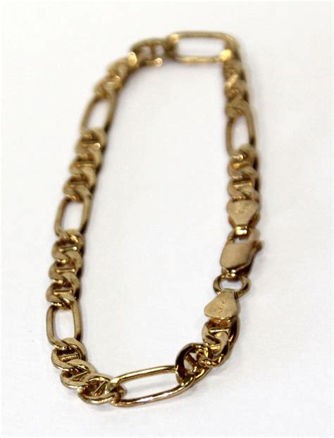 14K Gold Chain Link Bracelet | Property Room