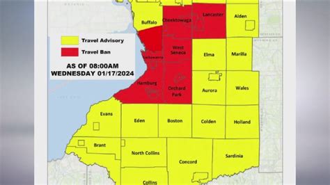 Travel bans in WNY as of 11a.m. during midday | wgrz.com