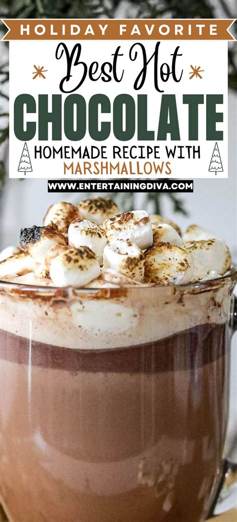Best Homemade Hot Chocolate With Marshmallows