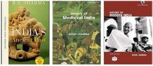 Ancient History Rs Sharma Medieval History Satish Chandra And Modern ...