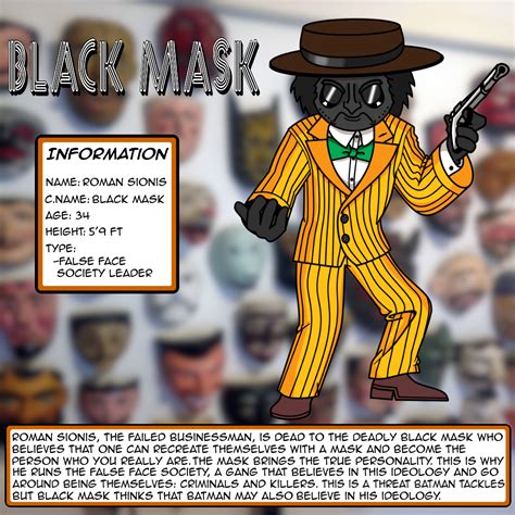 DC Character Fanarts: Black Mask by Ayham4002 on DeviantArt