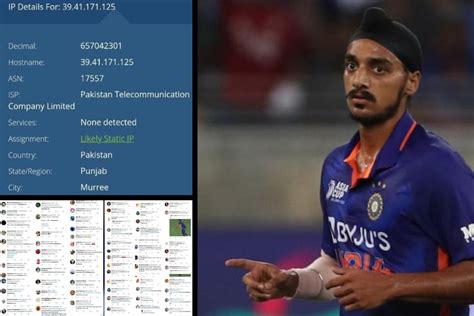 Arshdeep Singh: How Pak Bots Defamed & Made Him Match Ka Mujrim THE NEW ...