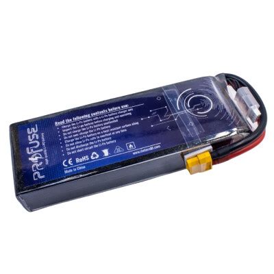 11.1V 3S 10000mAh 65C Lipo Battery