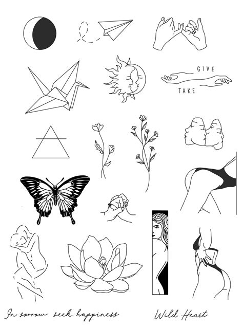 tattoo designs line art
