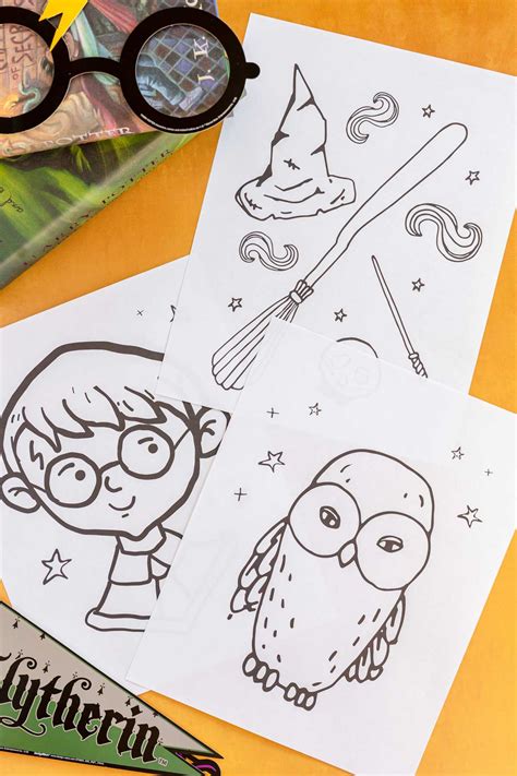 Free Printable Harry Potter Coloring Pages