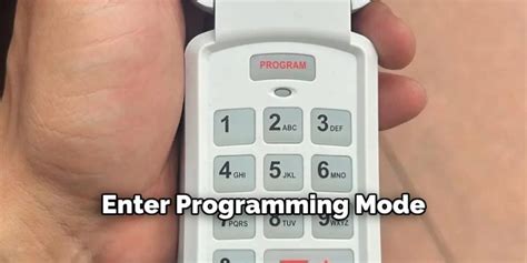 Reprogramming Genie Keypad 的图像结果