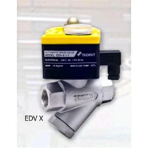 Timer Based Auto Drain Valve - Trident EDV-X-1-1 Automatic Drain Valve ...