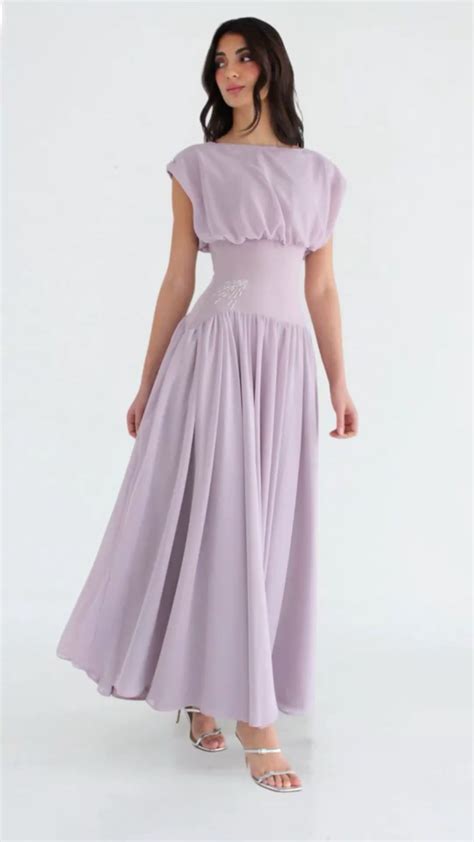 caia lilac dress, kuwait in 2025 | Women wedding guest dresses, Maxi ...