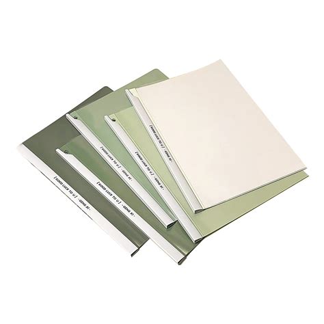 Midor Plastic Folder,Paper Folder,5Pack A4 Clear Front Report Covers ...