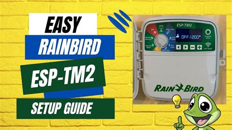 Rain Bird ESP TM2 Controller Programming 的图像结果