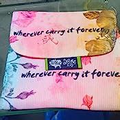 Kanvas Katha Trifold Sanitary Napkin Printed Canvas Pouch Holder (Multi ...