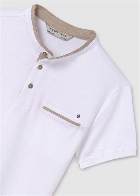 Boys henley shirt Better Cotton White | Mayoral