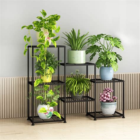 Amazon.com: YUJCHMTZN Metal Plant Stand Indoor Metal Plant Stands ...