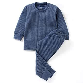 Buy The Boo Boo Club Kids Winterwear Thermal Set Full Sleeves Body ...
