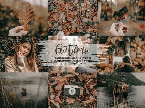 Autumn lightroom preset fall preset mobile and desktop preset instagram ...