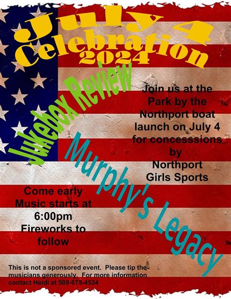 July 4th Celebration , Northport Boat Launch Park, 4 July 2024 ...