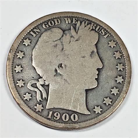 1900 Silver Barber Half Dollar*Struck in New Orleans | Property Room