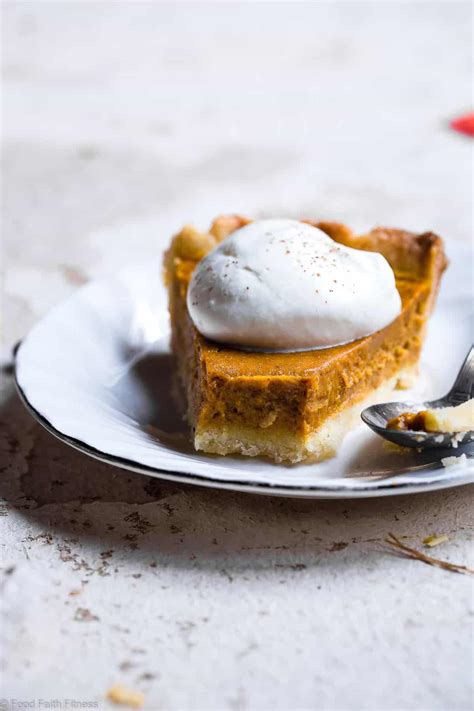 Paleo Low Carb Sugar Free Pumpkin Pie | Food Faith Fitness