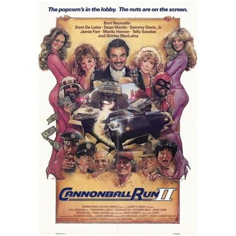 Pop Culture Graphics MOV248508 Cannonball Run 2 Movie Poster, 11 x 17 ...