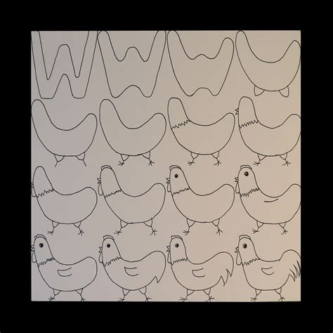 渐变构成|纯艺术|钢笔画|离鸢 - 原创作品 - 站酷 (zcool)