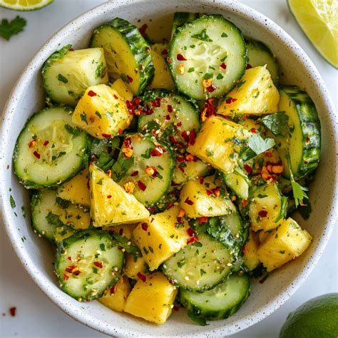 Pineapple Cucumber Salad: 7 Flavor Tricks for a Refreshing Gut Reset ...