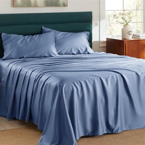 Amazon.com: Bedsure Cooling Sheets King Size - Lyocell Cotton Sheet Set ...