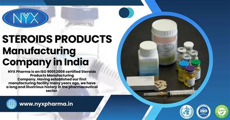 Top-most Steroids Products Manufacturers in India