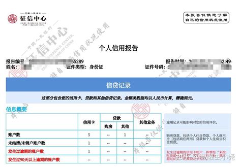 人人必懂的基础征信报告知识 - 知乎