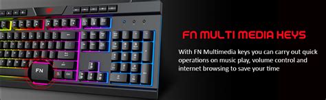 Amazon.in: Buy havit KB500L Membrane USB Gaming Keyboard Multimedia ...