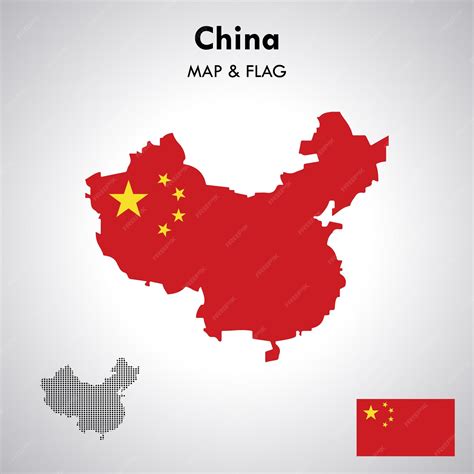 China Map and Flag 的图像结果