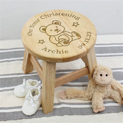 Personalised wooden chair for child online