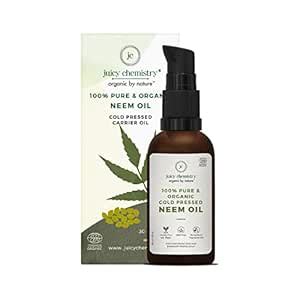 Buy Juicy Chemistry Neem Oil, 30 ml | Pure, Cold-pressed & Organic ...
