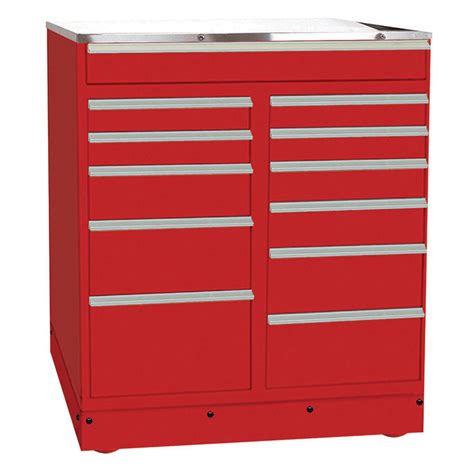 46 3/4"W Portable Tool Storage - 12 Drawers - Shure Manufacturing Corporation®