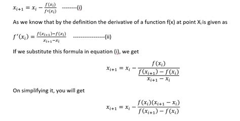 Image result for Secant Method Algorithm