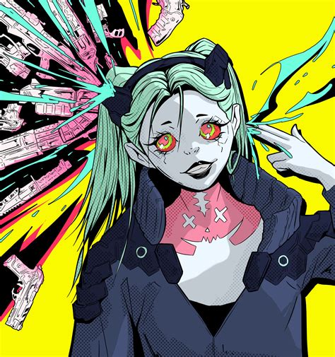 Cyberpunk Edgerunners Rebecca Wallpapers - Wallpaper Cave