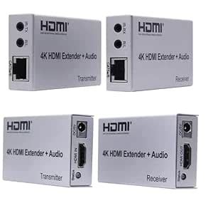 Amazon.in: Buy Microware 4K 100 Meter HDMI Extender Audio Out Extend ...