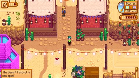 Desert Festival Stardew Valley Guide - How To Unlock The Bus