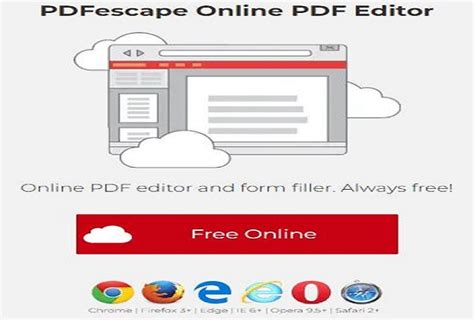 Image result for PDFescape Free PDF Editor