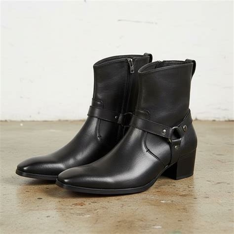Men's Harness Boots | Handcrafted Men’s Genuine Leather Harness Boots ...